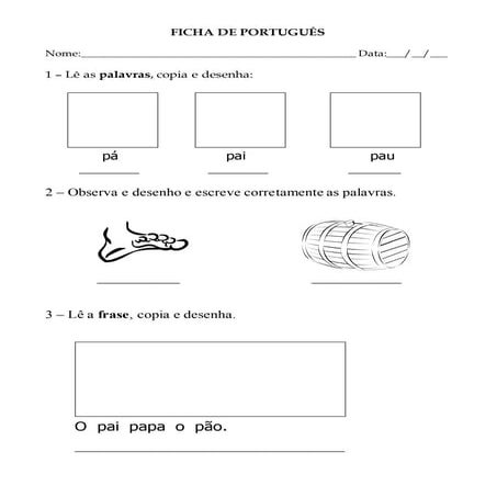 21 fichas do p t l d