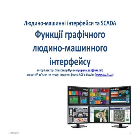 2.1. Функції графічного людино-машинного інтерфейсу
