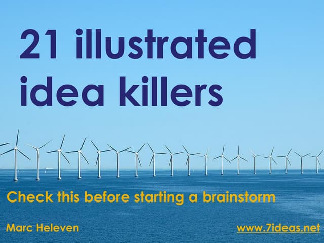 21 illustrated ideakillers