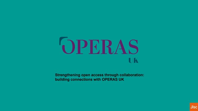 Strengthening open access through collaboration: building connections with OP...
