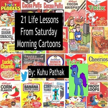 21 life lessons from saturday morning cartoons 