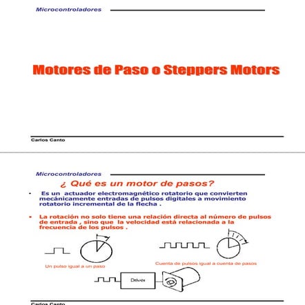 Control de motor a paso con flip flop jk | PPTX