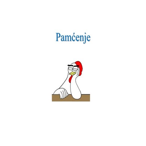 Pamćenje i metode ispitivanja pamćenja.pptx