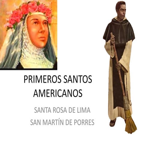 21 primeros santos americanos