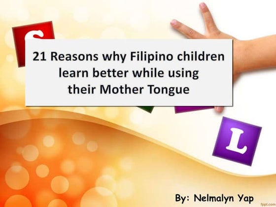 Mother Tongue Based - Multilingual Education (MTB-MLE) in Philippines ...