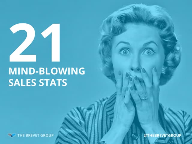 21 Mind-Blowing Sales Stats