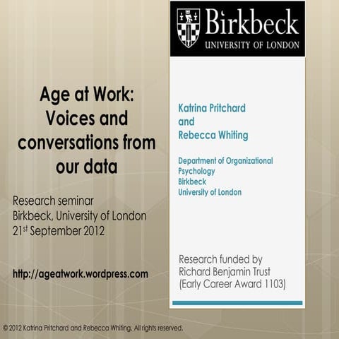 21 sep12 age at work seminar morning session