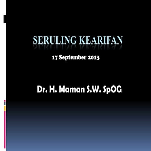 (21) seruling kearifan | PPTX