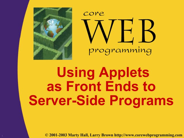 21servers And Applets