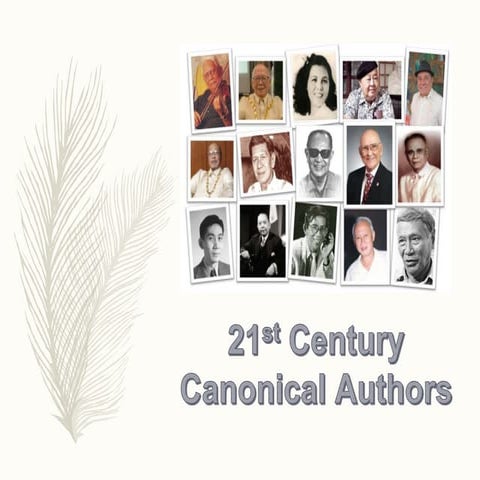21st Century Canonical Authors