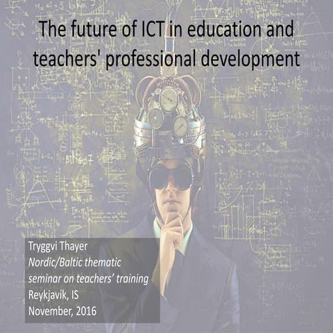 21st Century Skills and teachers' professional development