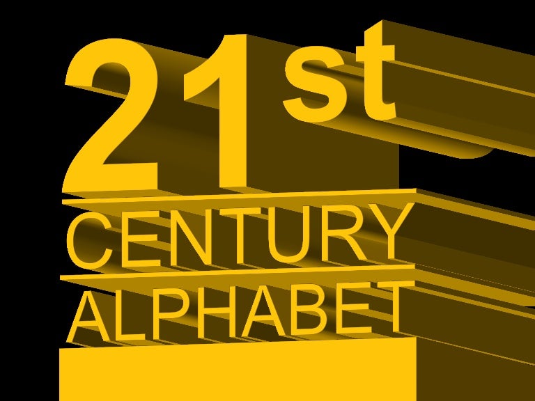 21st century alphabet