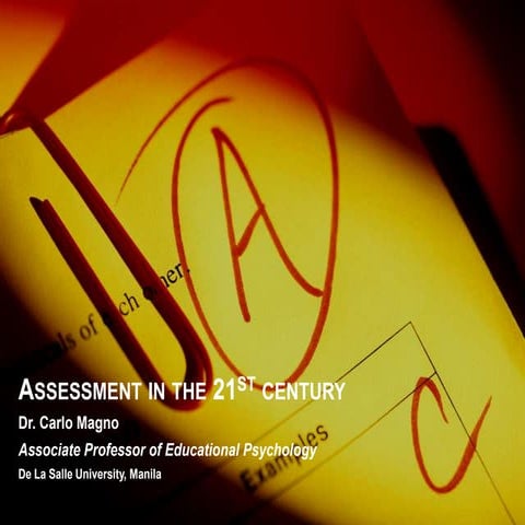 21st century assessment