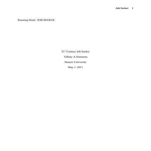 21st century job search