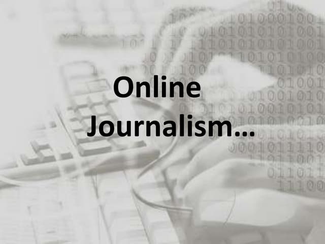 21st century journalist