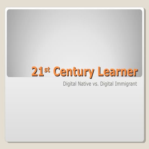 21st century learner