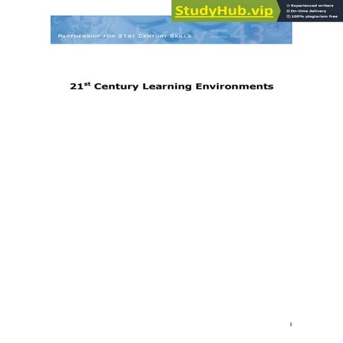 21St Century Learning Environment.Pdf