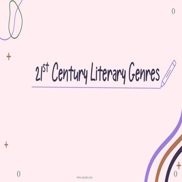 21st CENTURY LITERARY GENRES.pdf