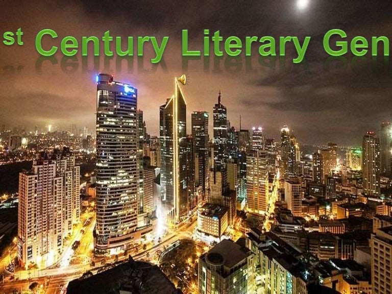 Emerging 21st Century Literary Genres; 21st Century Literature from t…