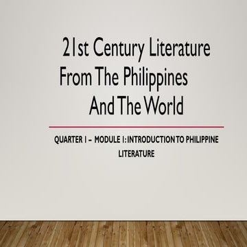 21st Century Literature From The Philippines_Week2.pptx
