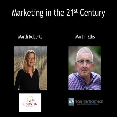 21st Century Marketing - For Business People Looking for Value