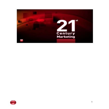 21st century marketing general