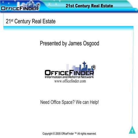 (2005) 21st Century Office Space