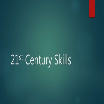 21st century skills