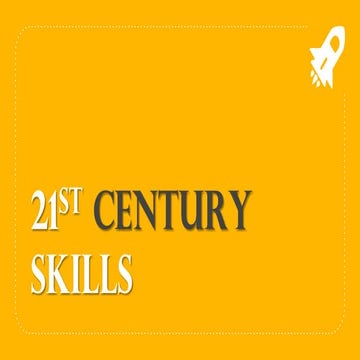 21st century skills - through Problem Based Learning