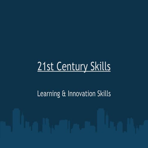 21st Century Skills Presentation