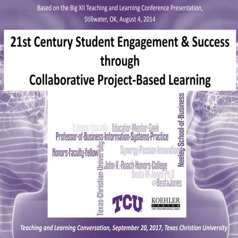 student engagement and success through collaborative PjBL