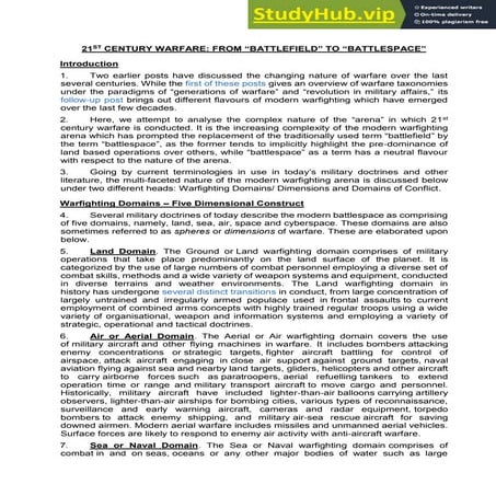 Basics of Multi domain operations in US context | PPTX