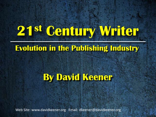 21st Century Writer