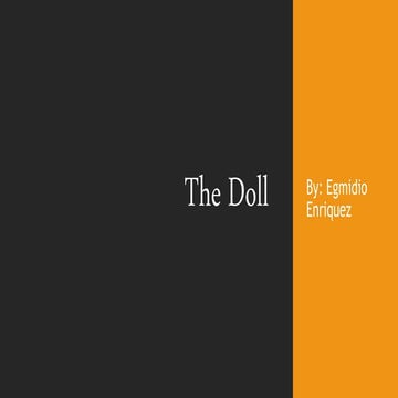 The Doll - Egmidio Enriquez
