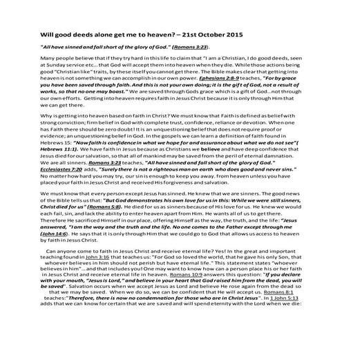 21st october 2015   i am a good person