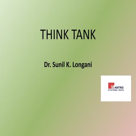  Think tank,accumulated classroom knowledge