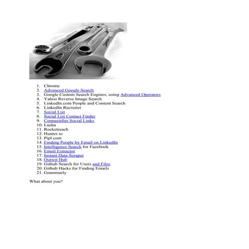 21 tools and sites i use everyday