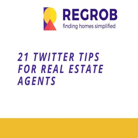 21 twitter tips for real estate agents