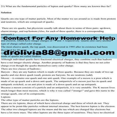 21) What are the fundamental particles of lepton and quarks How man.pdf