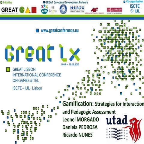 Leonel Morgado Gamification Strategies   utad