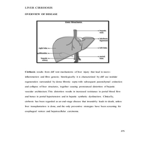  Hepatic Cirrhosis NCM 103