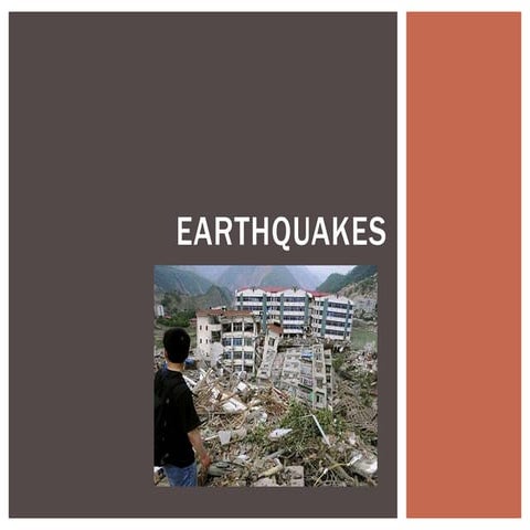 Earthquakes Notes