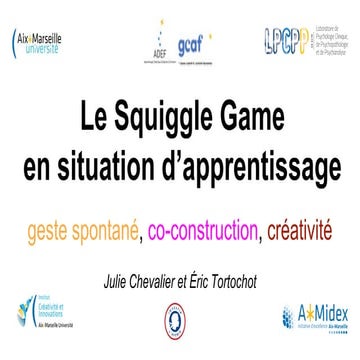 Le Squiggle Game en situation d’apprentissage | PDF