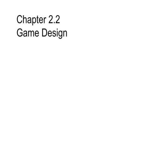 22-GameDesign.ppt