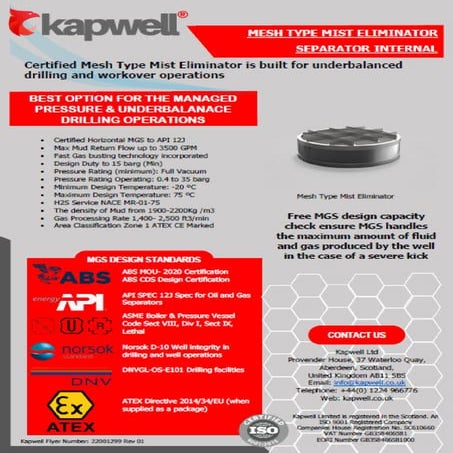 Mesh type mist Eliminator | PDF