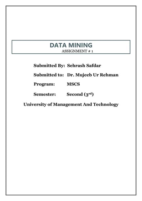 Sehrishsafdar2 presentations