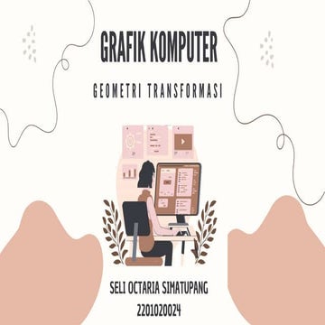 Geometri Transformasi Grafik Komputer Teknik Informatika