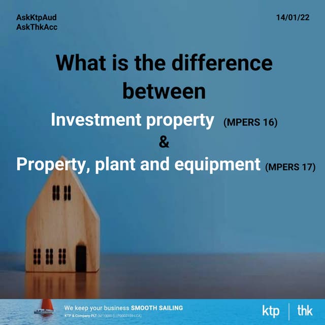 Investment Property vs PPE PDF