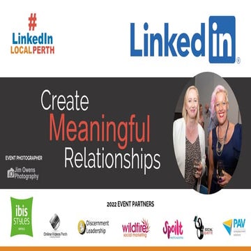 Create Meaningful Relationships Event photos.pptx