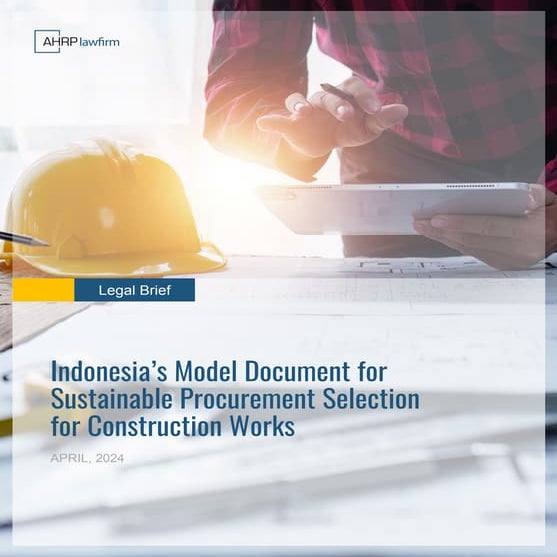 Indonesia S Model Document For Sustainable Procurement Selection For